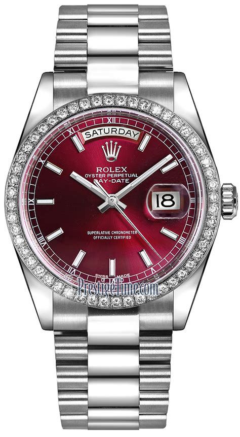 rolex cherry index president chrono